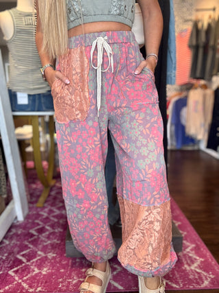 POL On Trend Floral Jogger