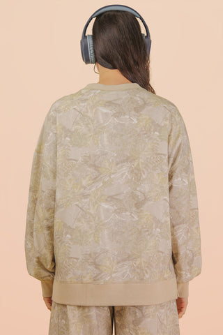 When You’re Ready Taupe Camo Top