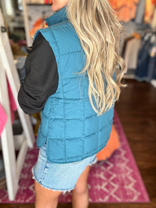 Keep The Chill Away Lightweight Puffer Vest