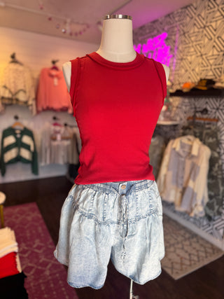 Seam Detail Tank Top