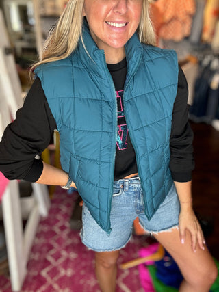 Keep The Chill Away Lightweight Puffer Vest