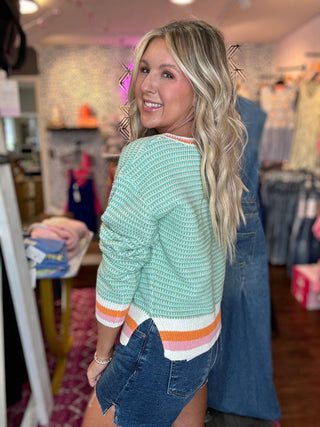 Mint To Be Summer Sweater