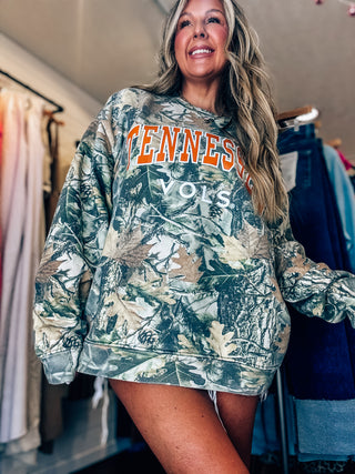 Tennessee Vols Gault Camo Sweatshirt