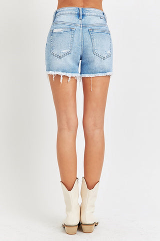 Risen High Rise Peekaboo Lining Shorts