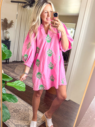 Palm Beach Pink Dress