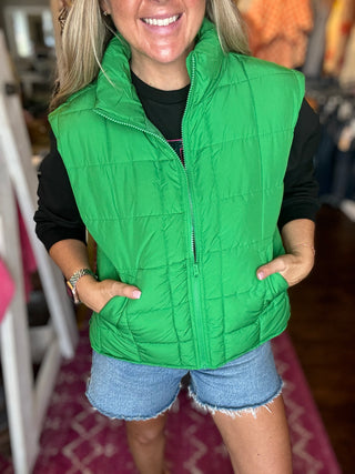 Keep The Chill Away Lightweight Puffer Vest