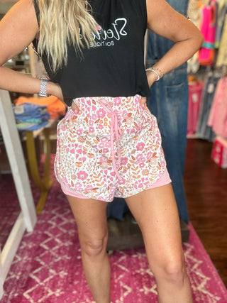 Stevie’s Pink Floral Miracle Shorts