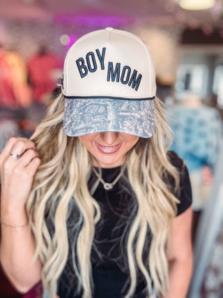 Boy Mom Trucker Hat