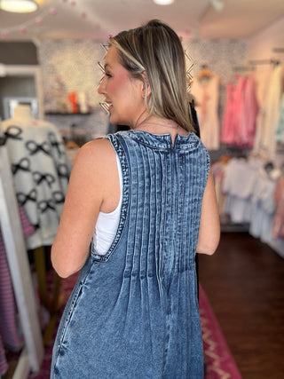 Viral Denim Jumpsuit