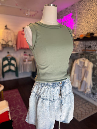 Seam Detail Tank Top