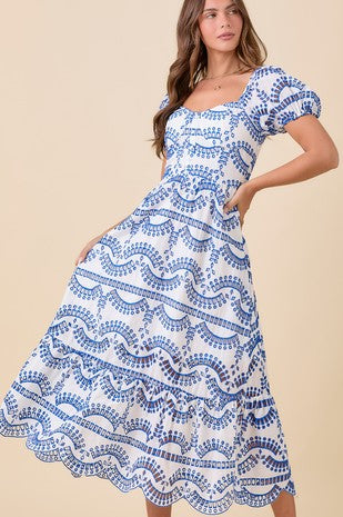 The Summer Eyelet Midi Dress Shop Stevies Boutique The Summer Eyelet Midi Dress Shop Stevies Boutique