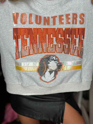 Queen Of Sparkles Tennessee Volunteers Vintage Sweatshirt