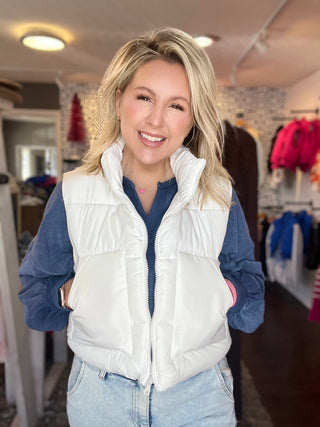 Keep The Chill Away Puffer Vest
