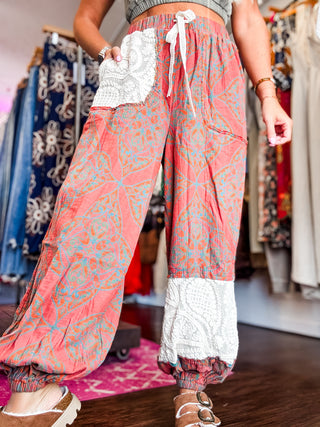 POL Trending Floral Jogger