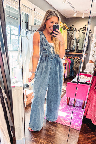 Viral Denim Jumpsuit