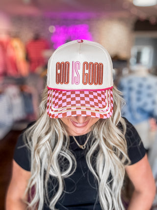 God Is Good Trucker Hat