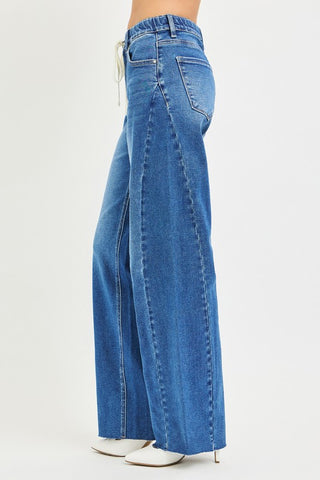 Risen Slouchy Baggy Waistband Drawstring Pants