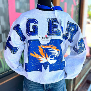 PREORDER Tigers Mascot Ash Sweatshirt
