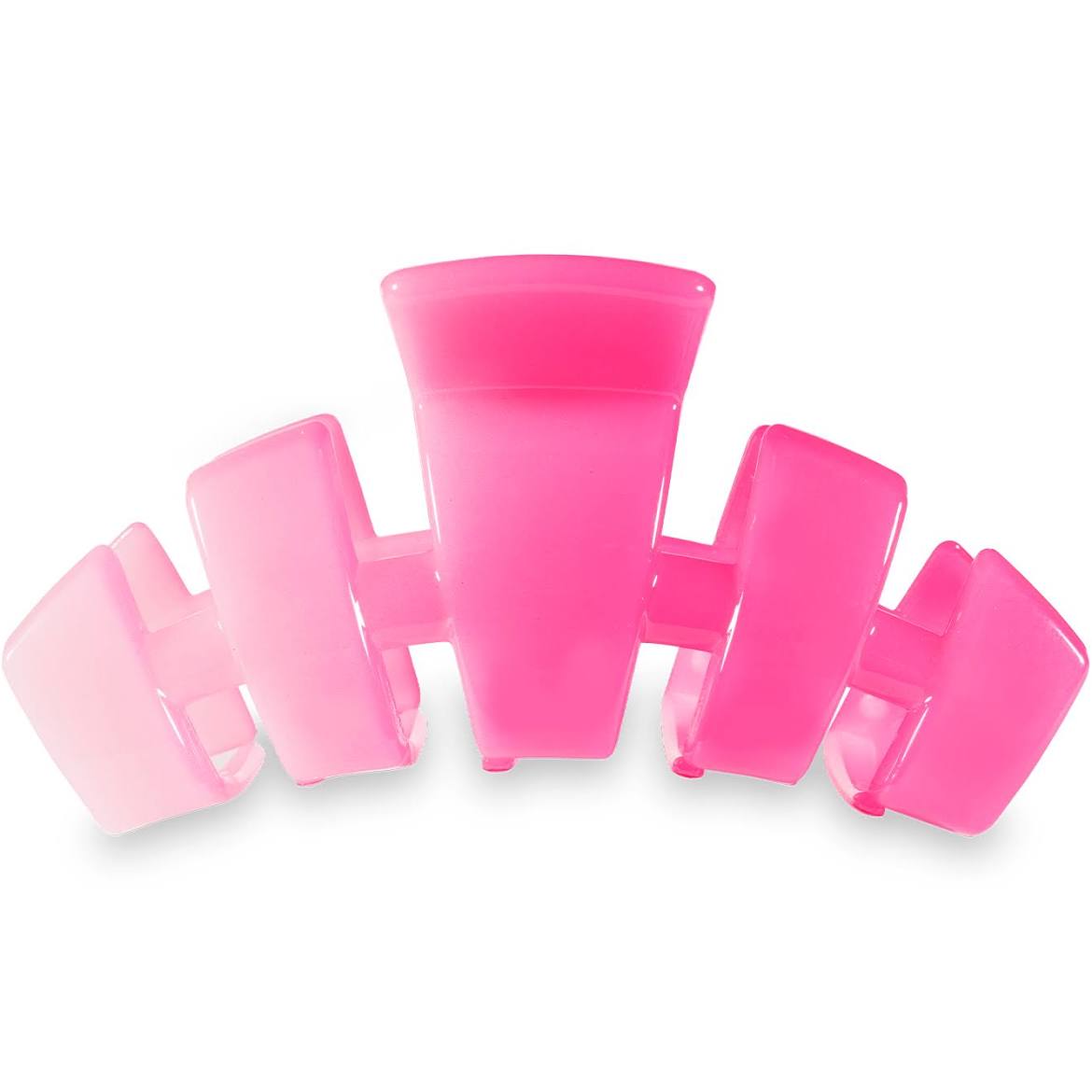 TELETIES Pink Ombré Hair Clip