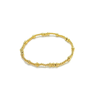 Savvy Bling Mix Gold Bead Bracelet