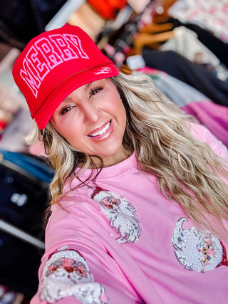 Merry Puff Trucker Hat