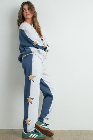 Star Of The Show Sweatshirt And Sweatpants Set