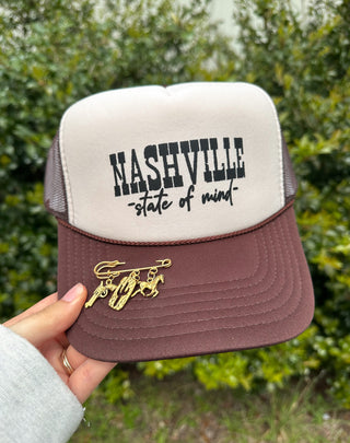 PREORDER Nashville Tan/ Brown Trucker