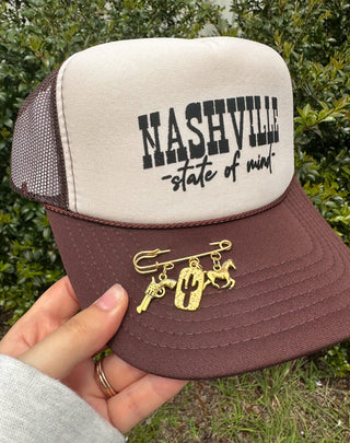 PREORDER Nashville Tan/ Brown Trucker