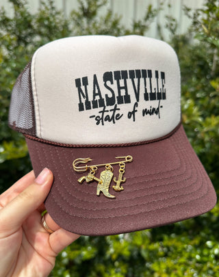 PREORDER Nashville Tan/ Brown Trucker