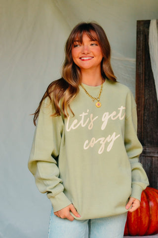 Let’s Get Cozy Waffle knit sweater