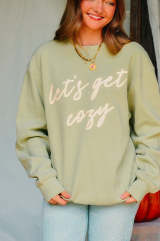 Let’s Get Cozy Waffle knit sweater