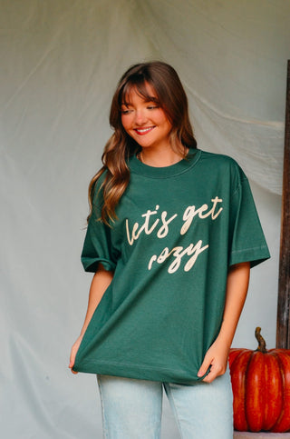 Let's Get Cozy Boxy Tee