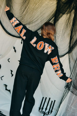 Happy Halloween Black Sweatshirt