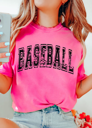 Baseball Tee *8 Colors (S-3X)