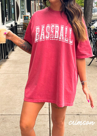 Baseball Tee *8 Colors (S-3X)