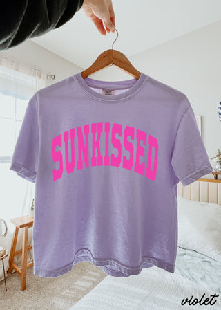 Sunkissed CROP Tee *3 Colors (S-2X)