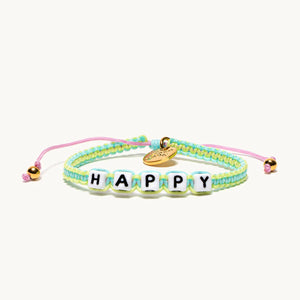 Little Words Project Happy Woven